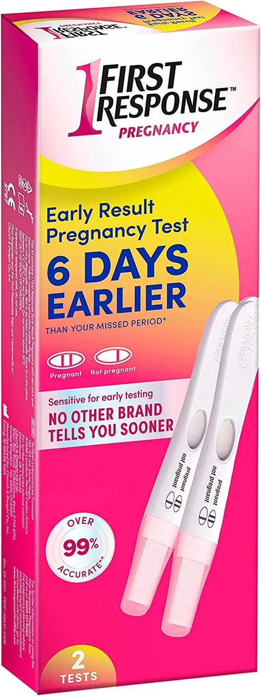 First Response Pregnancy Tests 2s