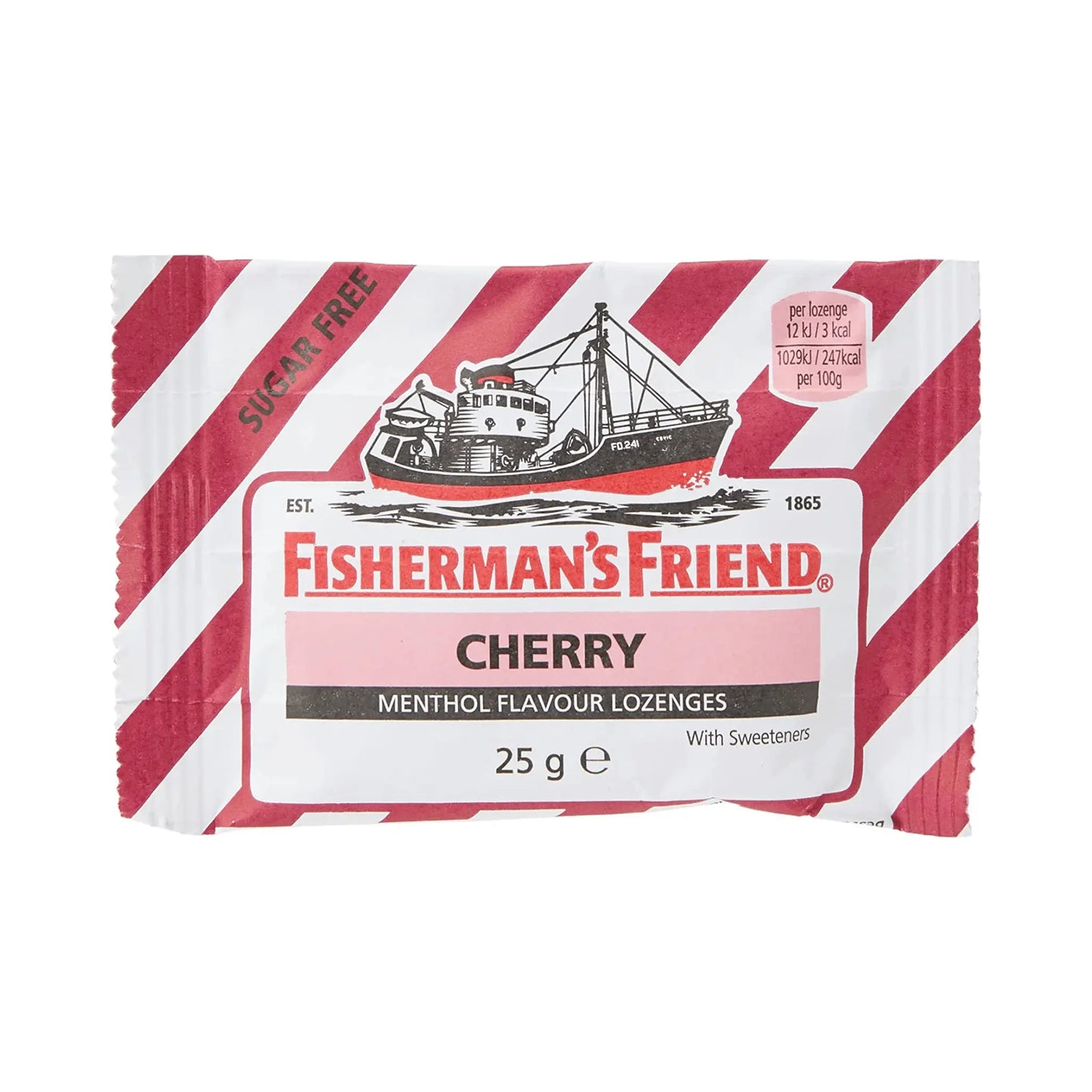 Fishermans Friend Cherry Sugar Free Lozenges 25G