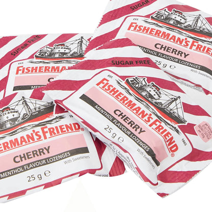 Fishermans Friend Cherry Sugar Free Lozenges 25G