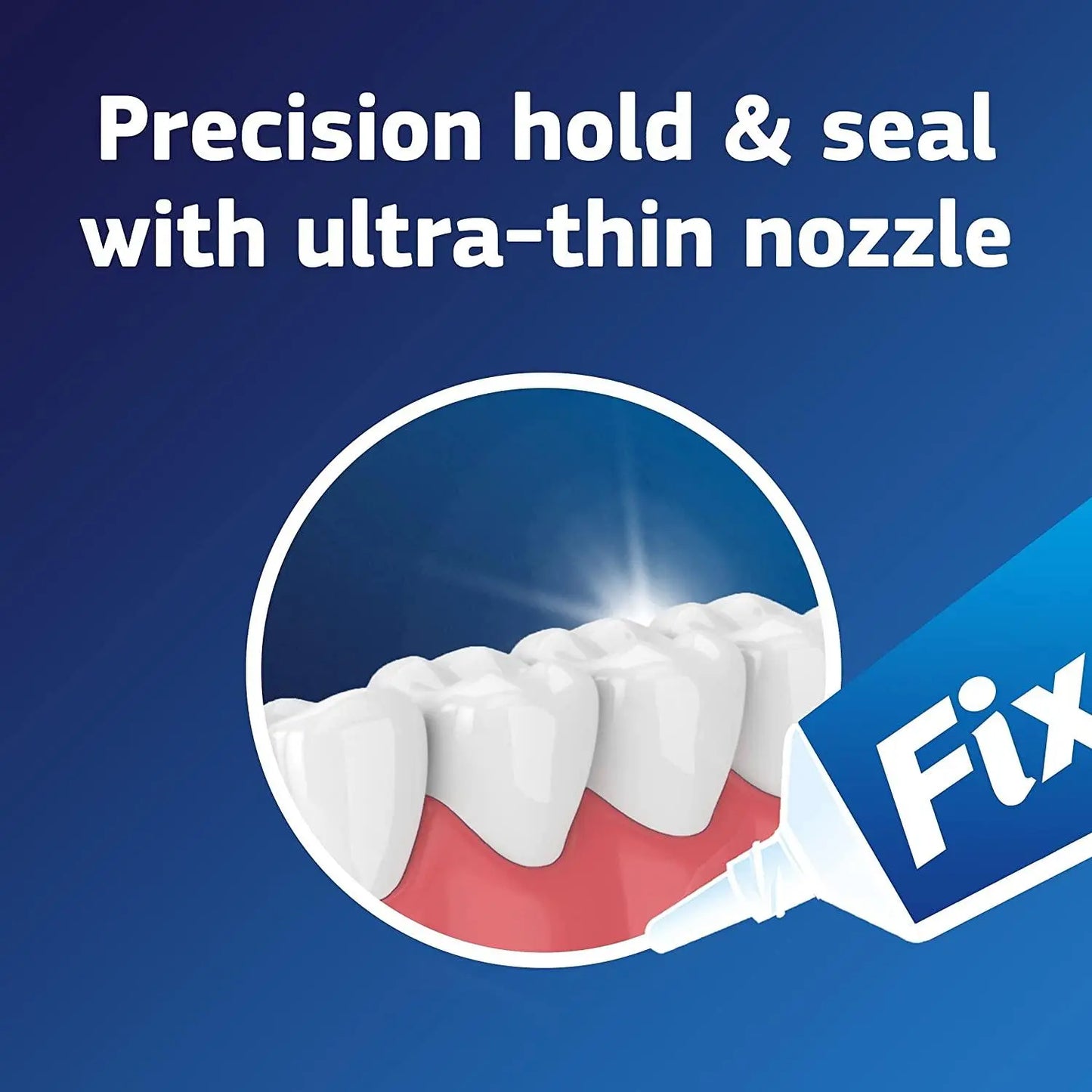 Fixodent Plus Food Seal Denture Adhesive 40ml