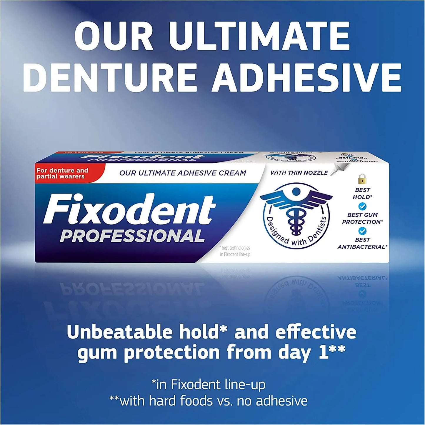 Fixodent Professional, Ultimate Denture Adhesive Cream 40ml