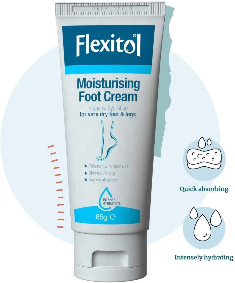 Flexitol Moisturising 85g Foot Cream - Arc Health Nutrition