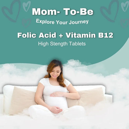 folic acid tablets vitamin b12 pregnancy care