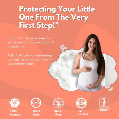 Folic Acid & Vitamin B12 Supplement Tablets ARC Health Nutrition