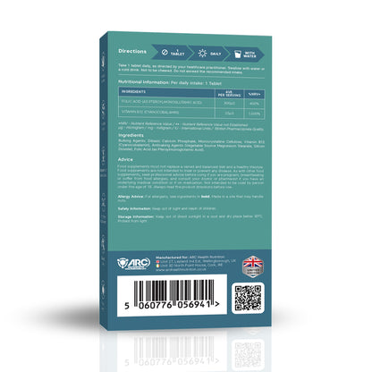 folic acid tablets vitamin b12 pregnancy care