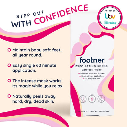 Footner Exfoliating Socks Foot Mask