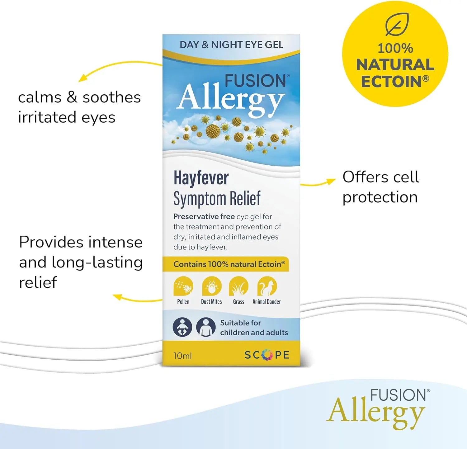 Fusion Allergy Day & Night Eye Gel Fusion Allergy