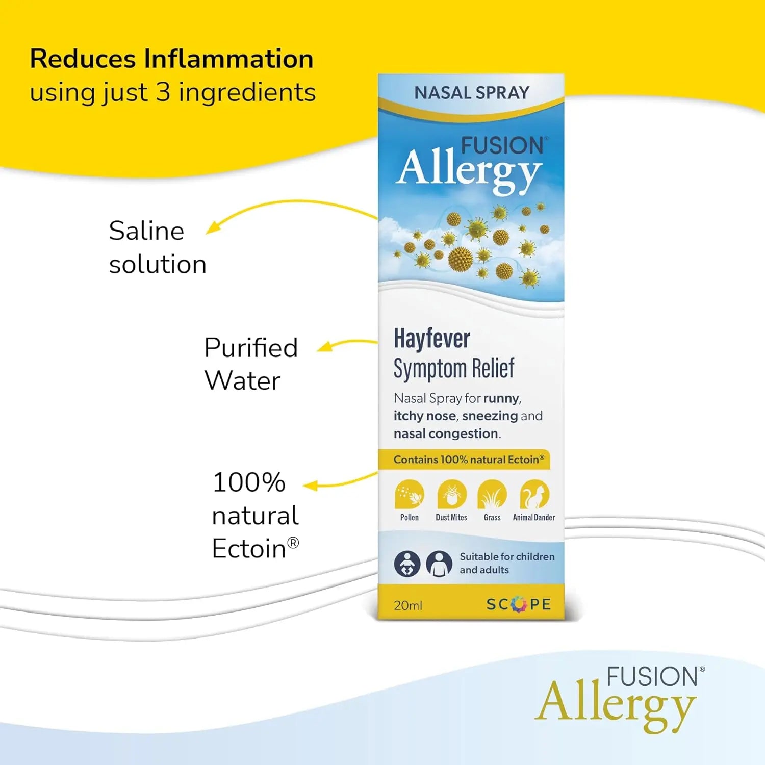 Fusion Allergy Nasal Spray 20ml Fusion Allergy