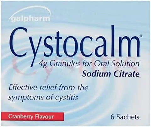 Galpharm Cystocalm Cystitis Relief - 6 Sachets Galpharm