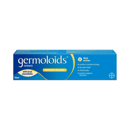 Germoloids Triple Action Haemorrhoids & Piles Ointment 55g