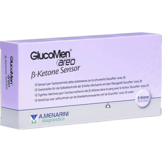 GlucoMen areo Ketone Sensor testing strips A. Menarini Diagnostics Ltd