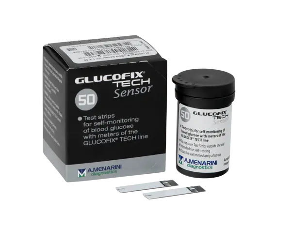 Glucofix Tech Sensor testing strips  A. Menarini Diagnostics Ltd