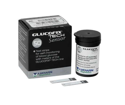 Glucofix Tech Sensor testing strips  A. Menarini Diagnostics Ltd