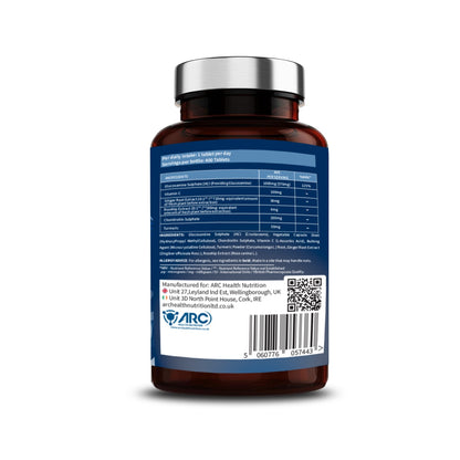 Glucosamine & Chondroitin Complex 200 Capsules – Vitamin C, Turmeric, Ginger & Rosehip