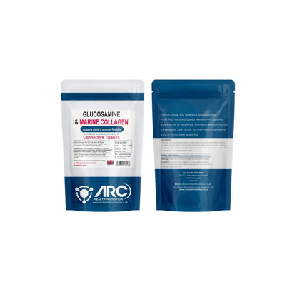 Arc Nutrition Glucosamine 2KCL 500mg and Marine Collagen 400mg tablets 