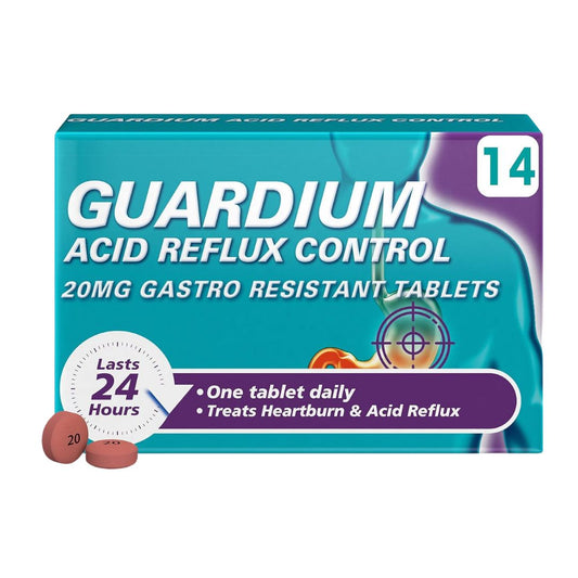 Guardium Acid Reflux Control Tablets Pack of 14