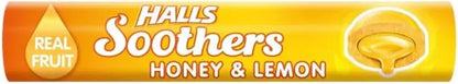 Halls Soothers Honey & Lemon - Pack of 20 Halls