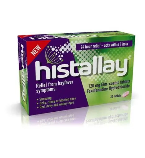 Histallay 120 mg Film-Coated Tablets -30 Tablets Histallay