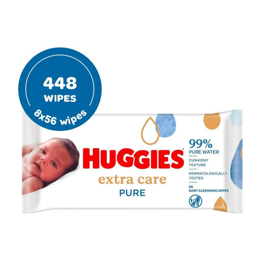 Huggies® Pure Extra Care 8 Pack
