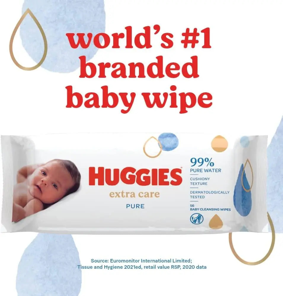 Huggies® Pure Extra Care 8 Pack