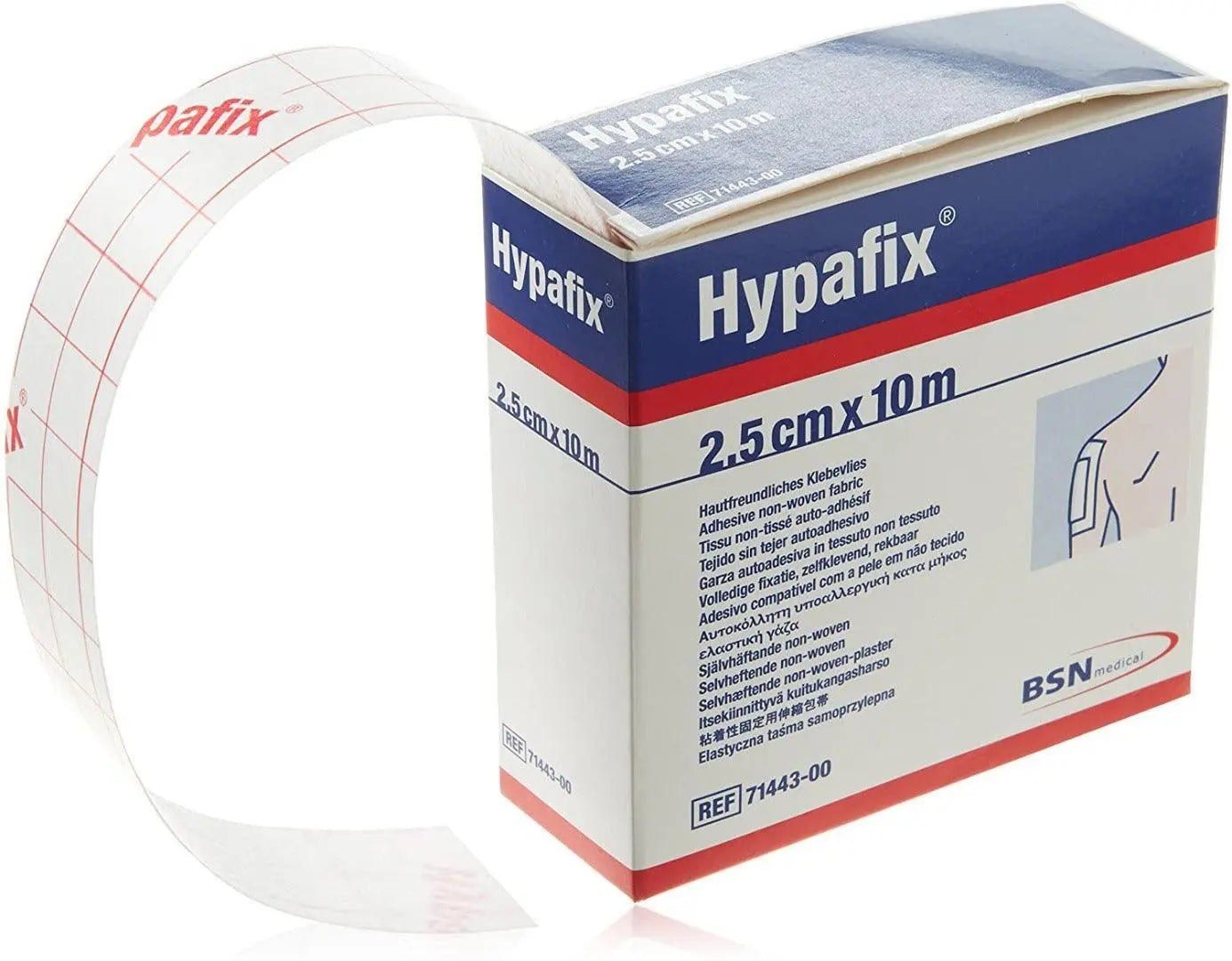 Hypafix Self Adhesive 2.5cm x 10m Dressing - Arc Health Nutrition UK Ltd