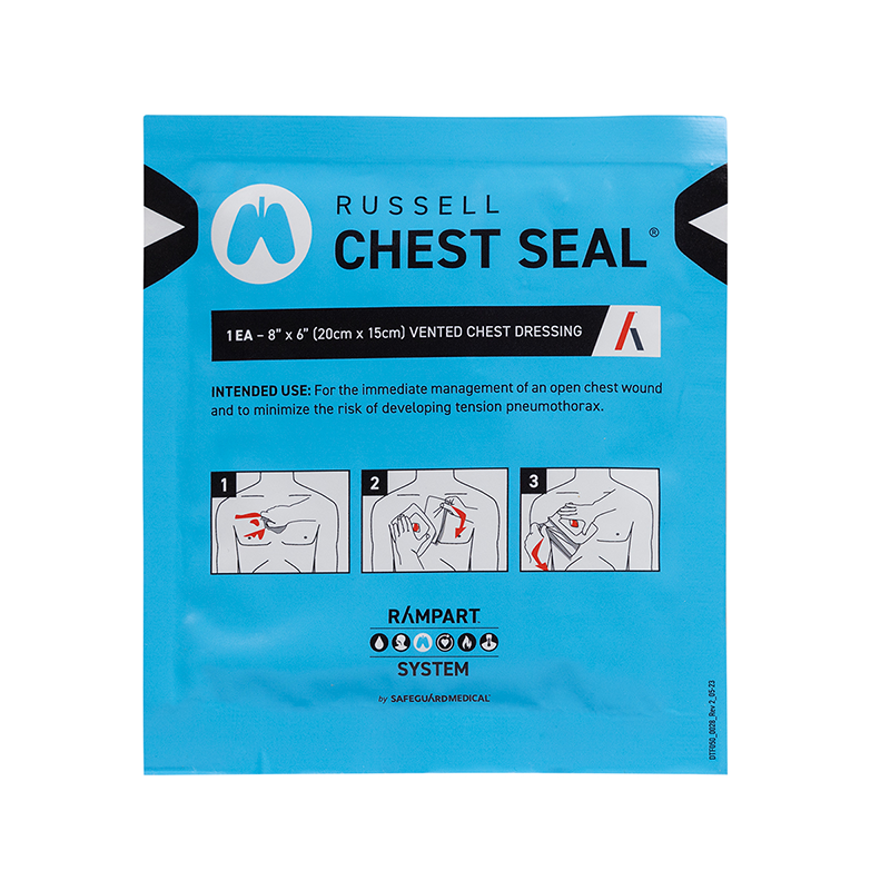 Russell Chest Seal & 14.8 x 13.3 | Single