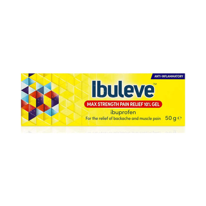 Ibuleve Max Strength Pain Relief 10% 50G