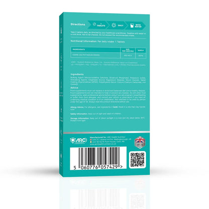 Iodine Supplement 60 Tablets 400mcg (potassium iodine ) Arc Healt Nutrition Ltd