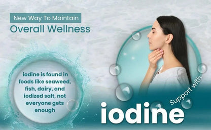 Iodine Supplement 60 Tablets 400mcg (potassium iodine ) Arc Healt Nutrition Ltd