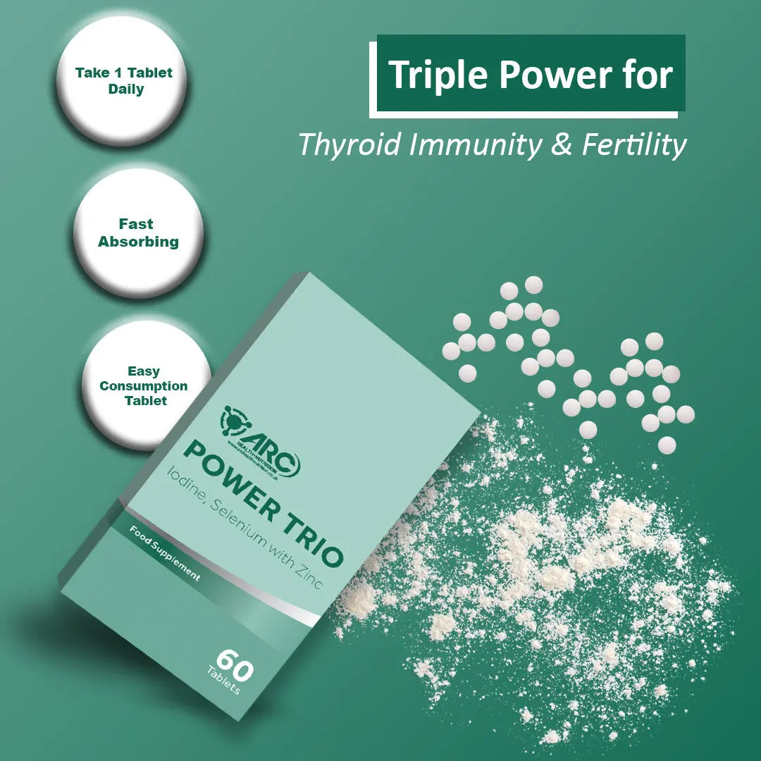 thyroid tablets supplements iodine selenium zinc