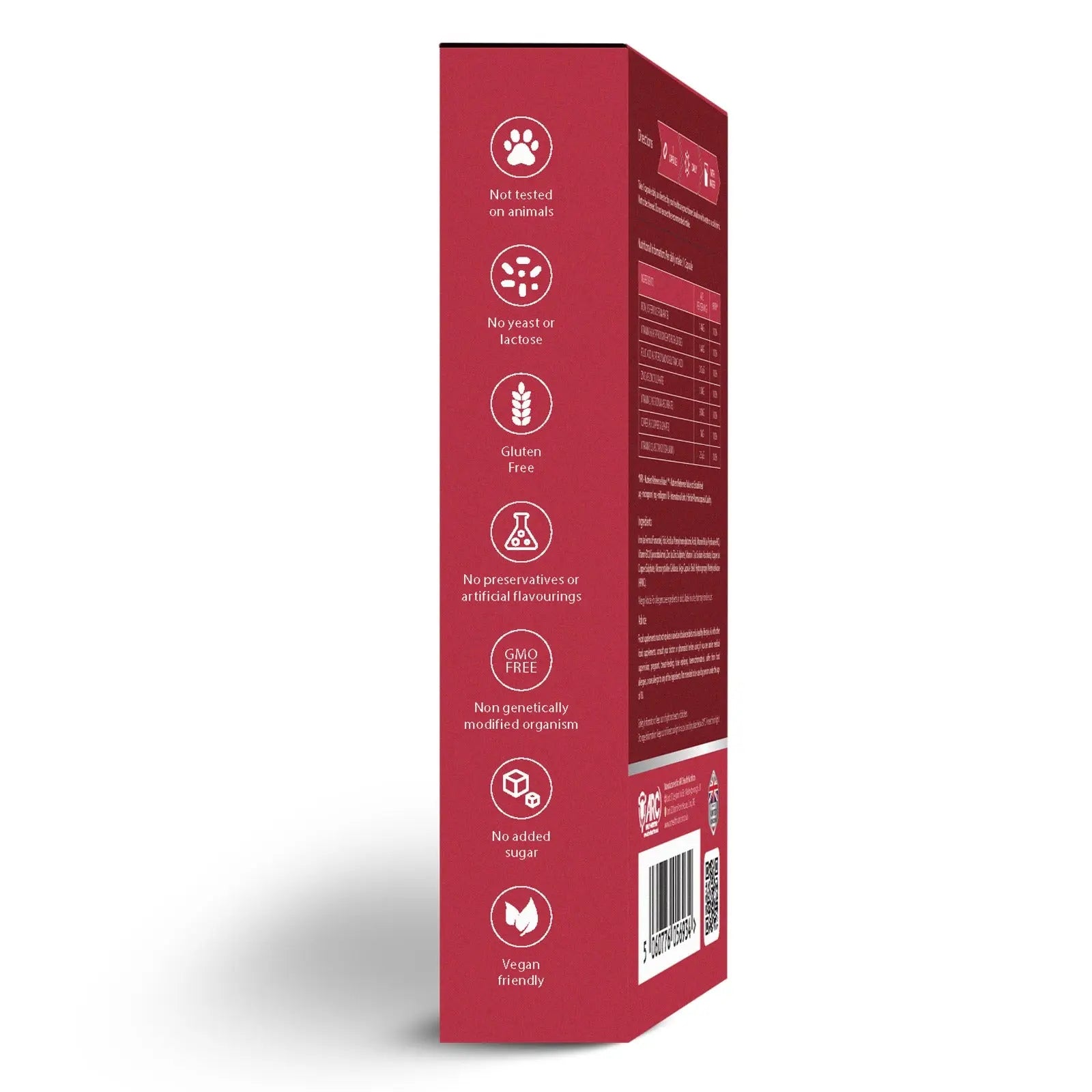 Iron 7-in-1, 56 Capsules with Vitamins C, B6, B12, Folic Acid, Zinc & Copper Arc Health Nutrition UK Ltd