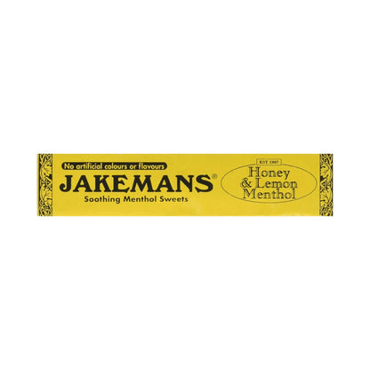 Jakemans stick Honey & Lemon Menthol Pack 41g