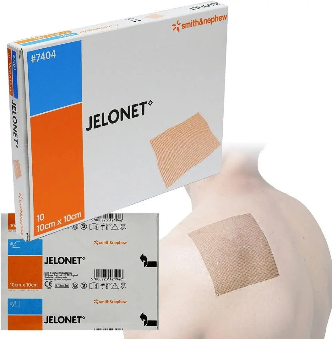 Jelonet JEL10E 10 x 10 (Pack of 10) - Arc Health Nutrition UK Ltd