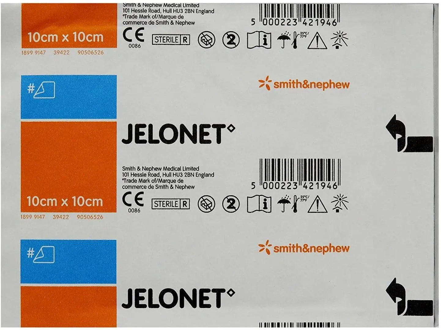 Jelonet JEL10E 10 x 10 (Pack of 10) - Arc Health Nutrition UK Ltd