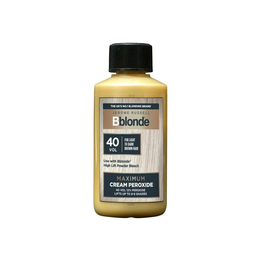 Jerome Russell Bblonde Cream Peroxide, 40 Volume, 12% Peroxide, Lifts 8-9 Level Jerome Russell Bblonde