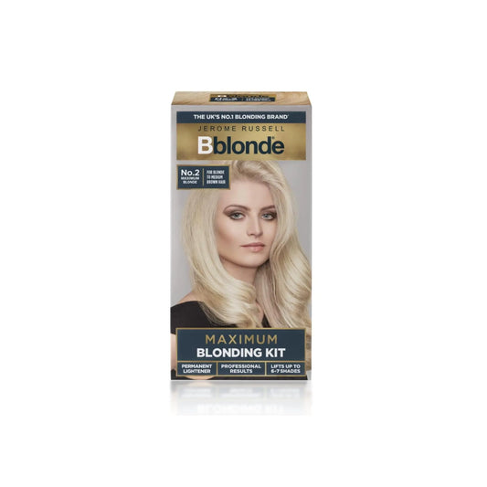 Jerome Russell Bblonde No.2 Maximum Blonding - Hair Dye Permanent Lifts 6-7 Shades Jerome Russell Bblonde