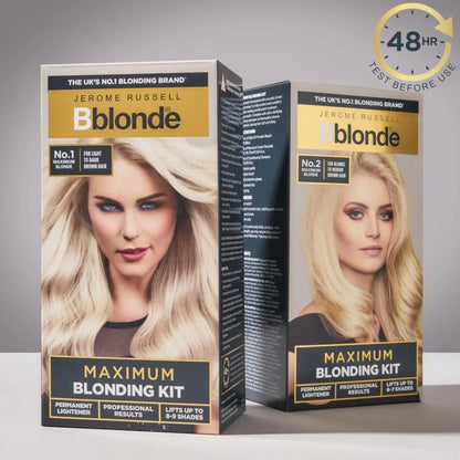 Jerome Russell Bblonde No.2 Maximum Blonding - Hair Dye Permanent Lifts 6-7 Shades Jerome Russell Bblonde