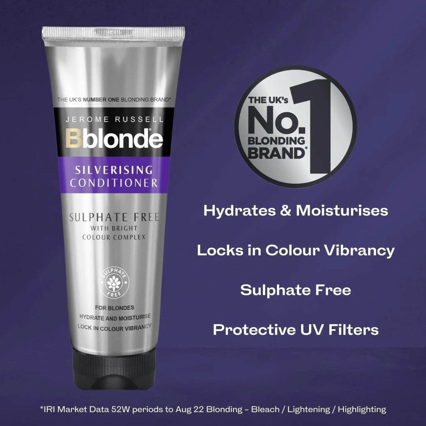 Jerome Russell Bblonde Silverising Conditioner 250ml Jerome Russell Bblonde