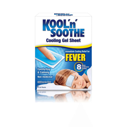 Kool 'n' Soothe Fever Cooling Strips Sachets Kids Pack of 4