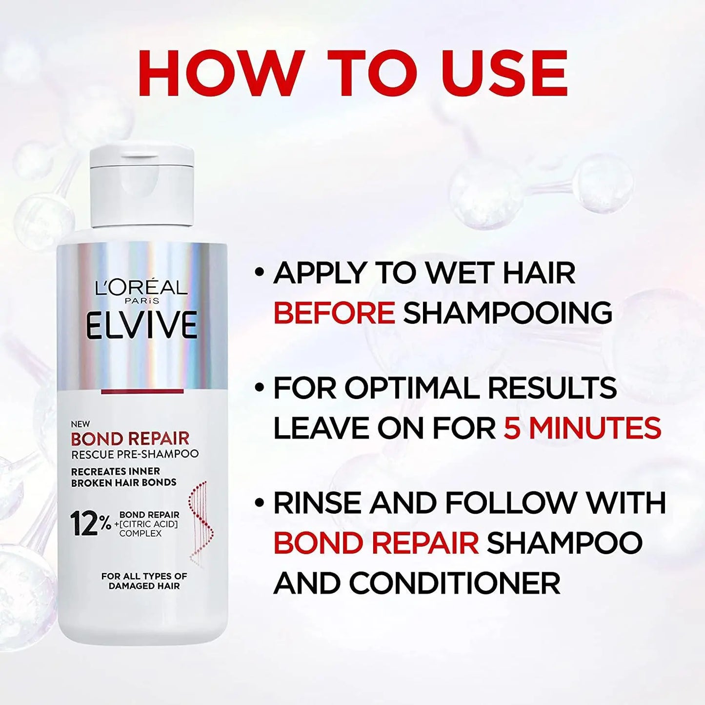 LOréal Paris Elvive Bond Repair Pre-Shampoo Treatment