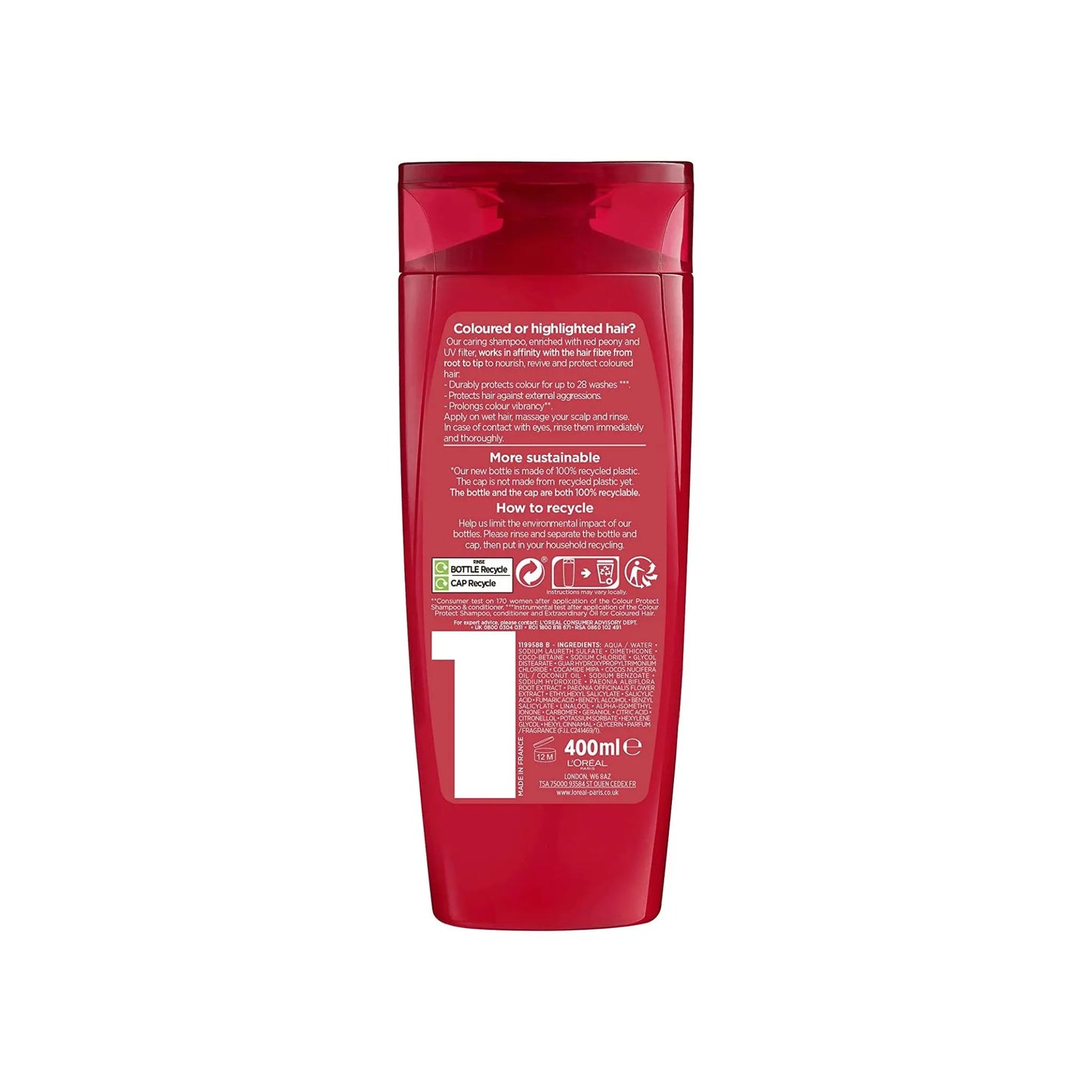 L'Oreal Elvive Colour Protect Shampoo 400ml