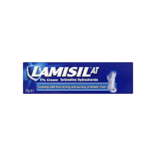 Lamisil AT Athlete's Foot Antifungal 1% Foot Cream 15g