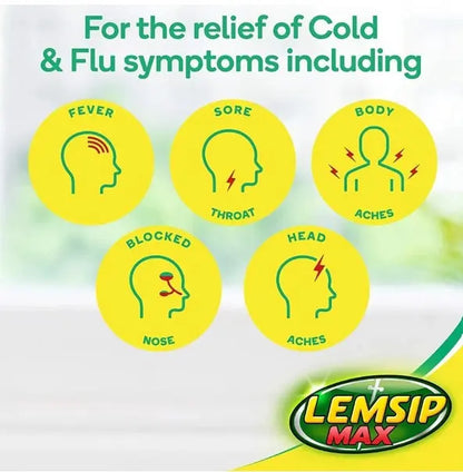 Lemsip Max Cold & Flu Day & Night - 16 Capsules Lemsip