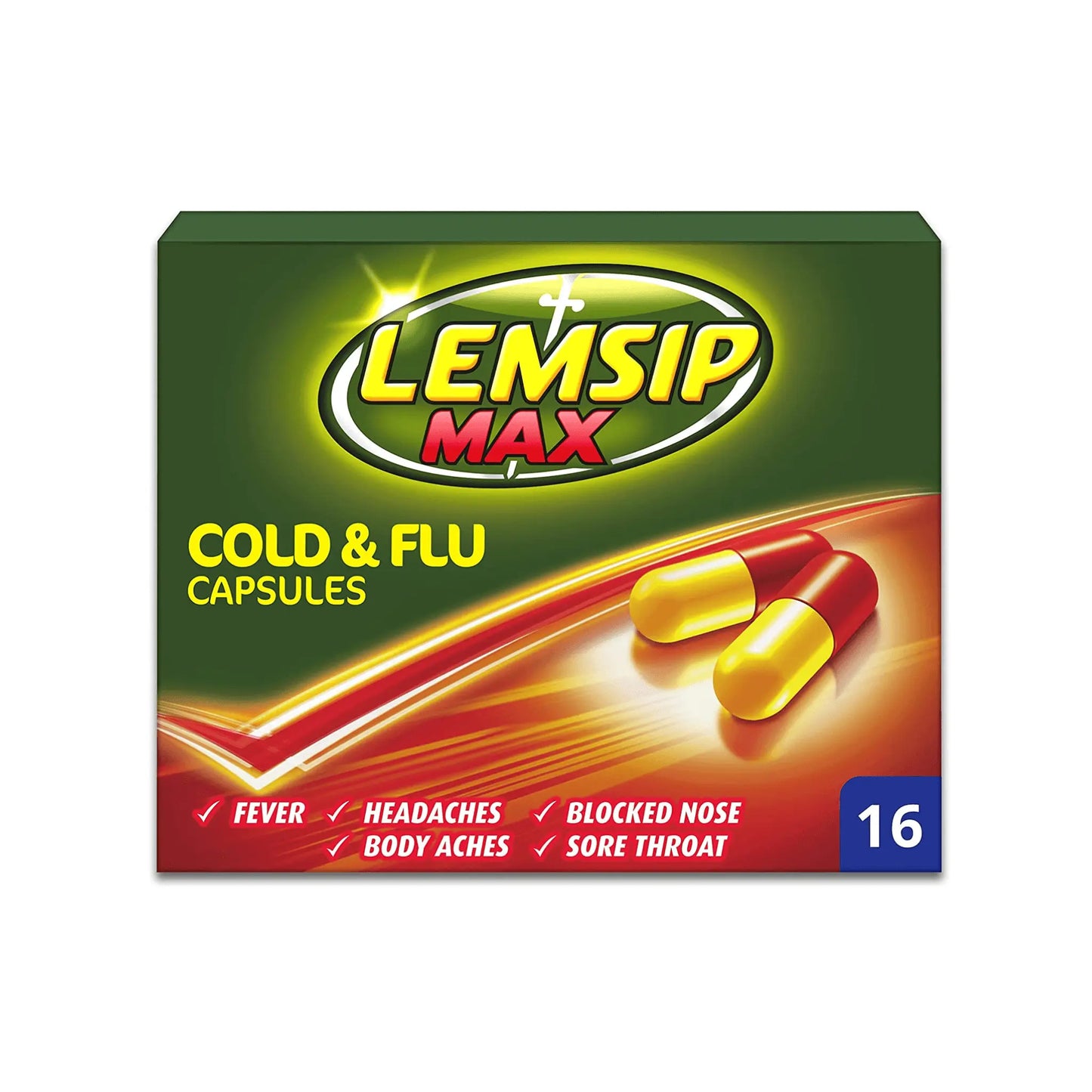 Lemsip Max Cold & Flu Capsules