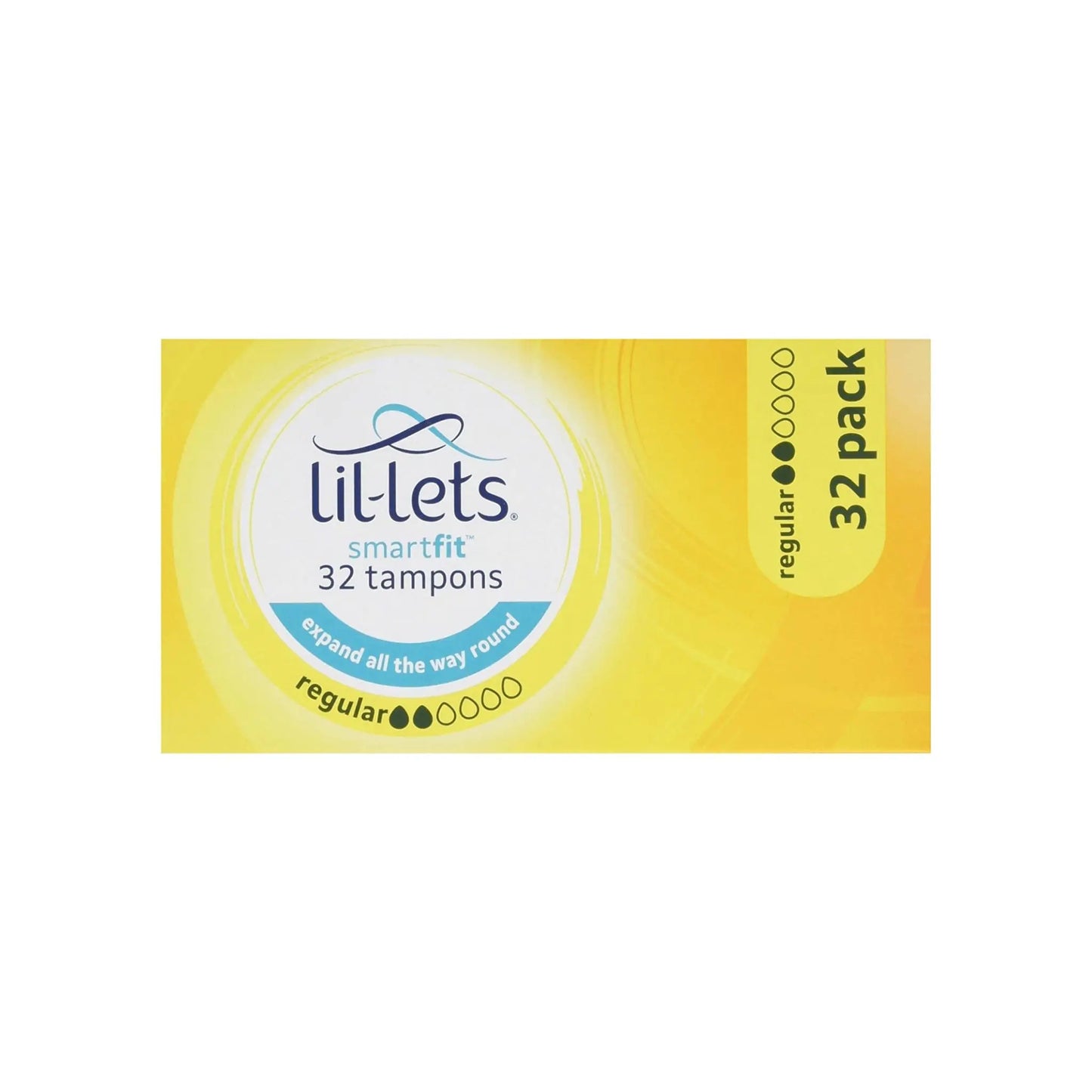 Lil-Lets Non-Applicator Regular Tampons x 32