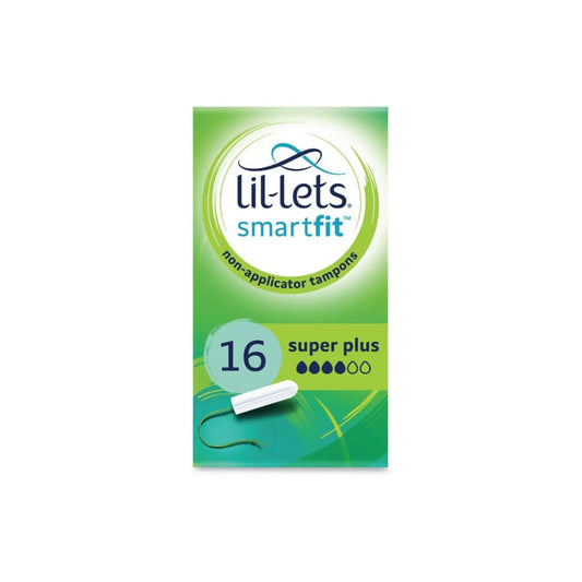 Lil-Lets Non-Applicator Super Plus Tampons X 16