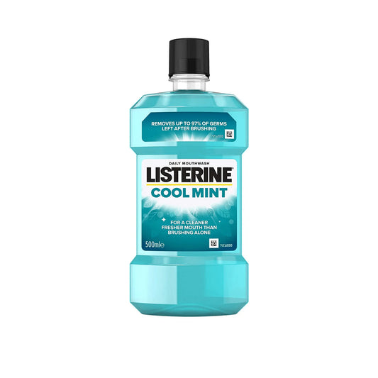 Listerine Mouthwash Cool Mint Anti-Bacterial Mouthwash 500ml