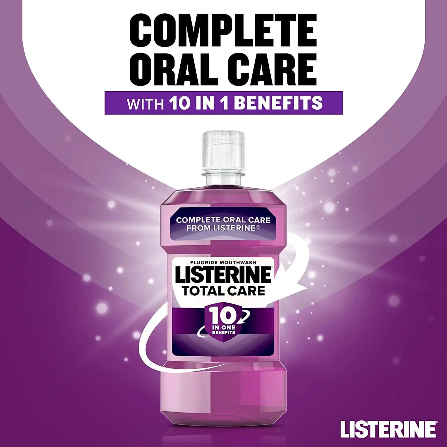 Listerine Total Care Mouthwash Clean Mint 500ml