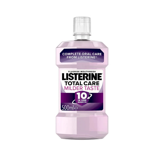 Listerine Total Care Zero Alcohol Smooth Mint Mouthwash 500ml