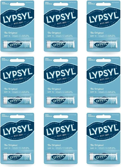 Lypsyl Lip Moisturiser Original 4.2g x 9